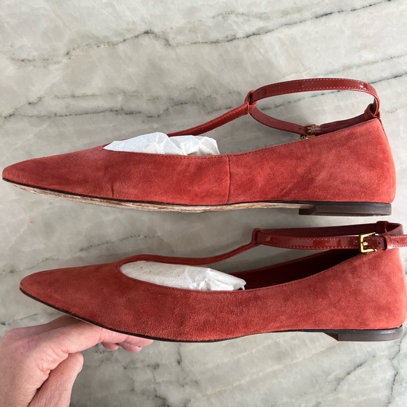 Tory Burch Aston T-Strap Flats- 8.5 - Picture 3 of 12